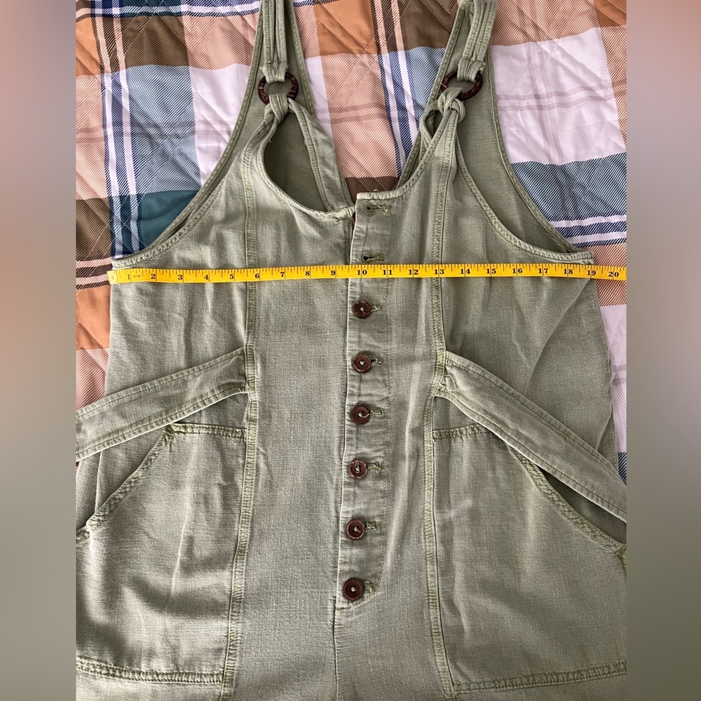 Free People Memphis romper overall shortalls - Picture 12 of 14